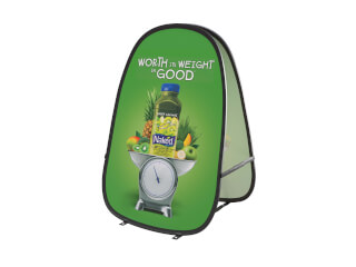 Popout-banderoll 60x90cm- Konfigurationsbild